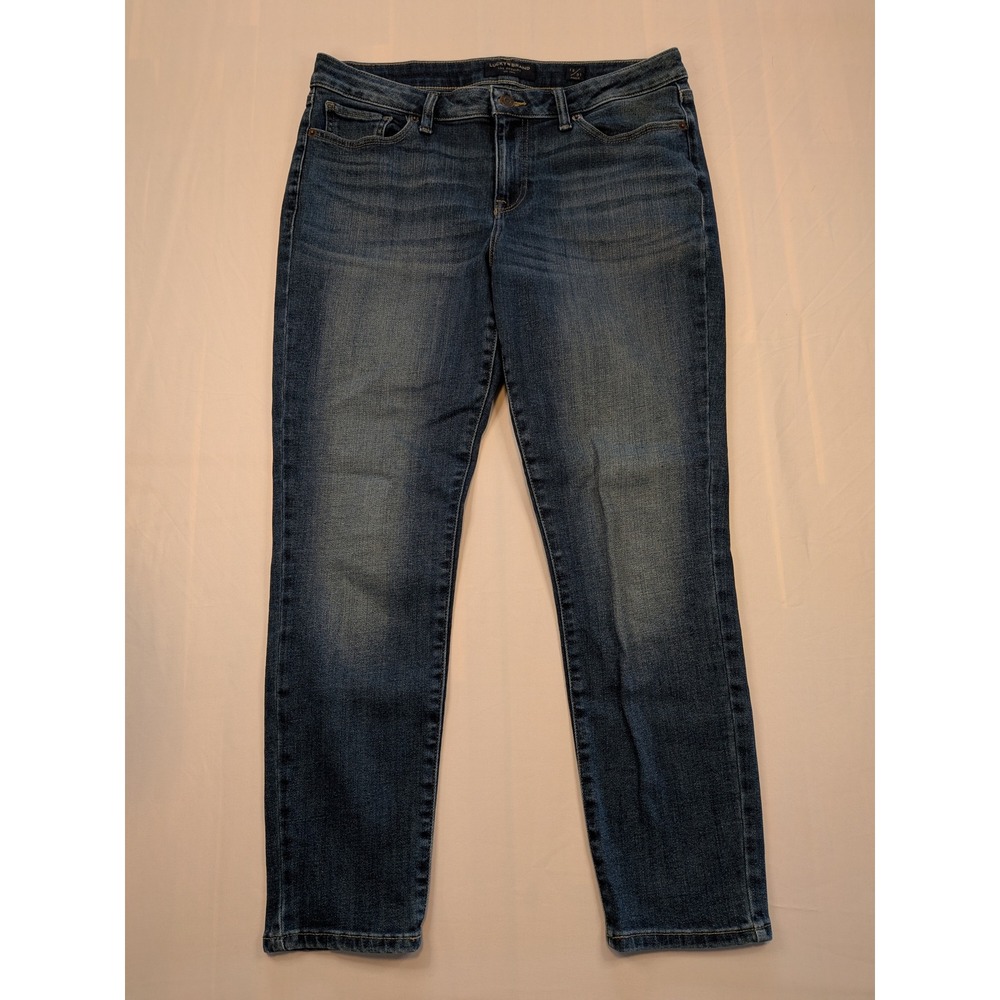 Lucky Brand Lolita Skinny Jeans Womens 12/31 Ankle Low Rise Blue Stretch